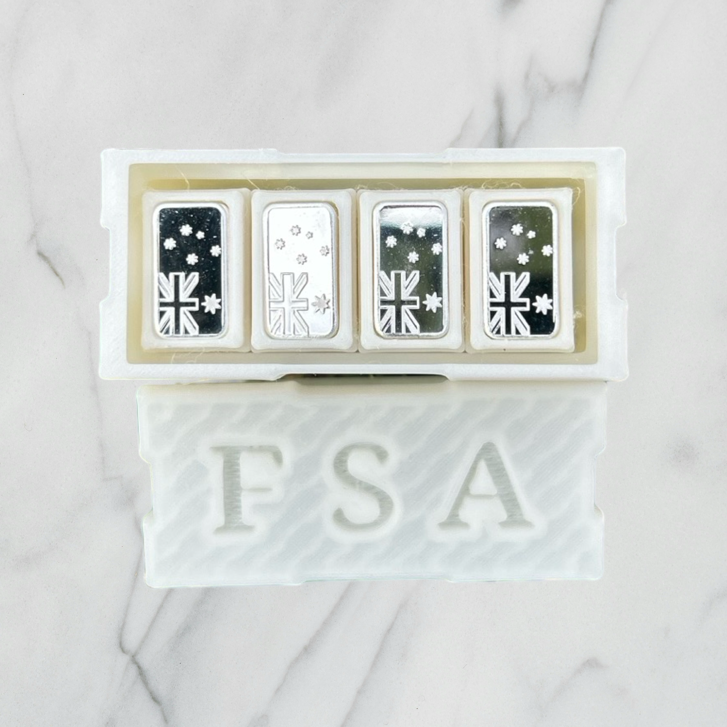 Aussie Flag Prepper Box - 100 x 1 Gram bars