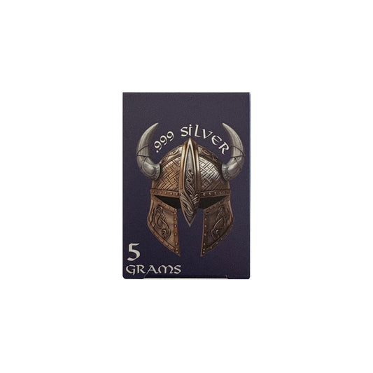 Pre Order - 5 Gram Pure Silver Viking Helmet
