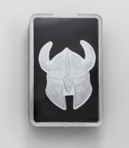 Pre Order - 5 Gram Pure Silver Viking Helmet