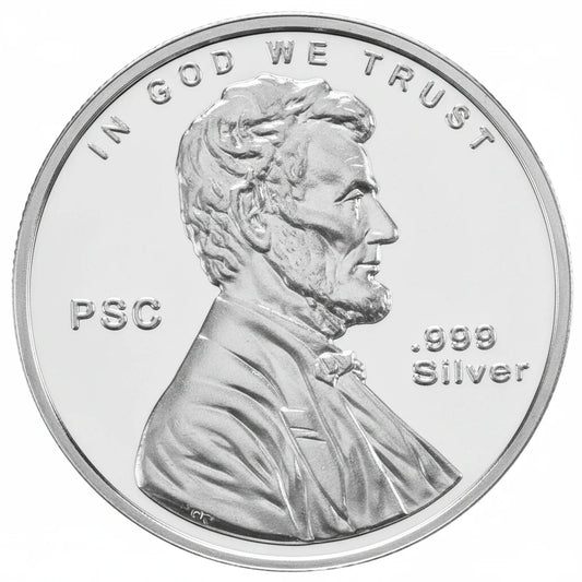 3.1 Gram Pure Silver Memorial Penny